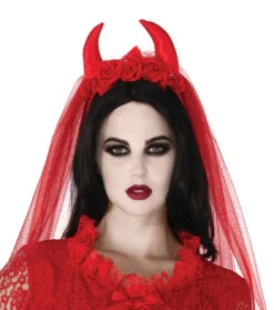 Devil Villainous Veil | Angels And Devils | Hats And Headpieces