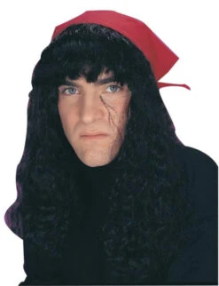 Pirate Bandana With Hair | Pirates | Hats And Headpieces