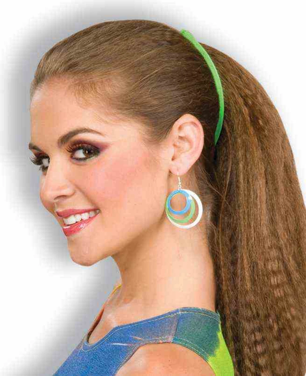 80s Neon Banana Clips | 1980s | Hats And Headpieces 1 80s Neon Banana Clips | 1980s | Hats And Headpieces