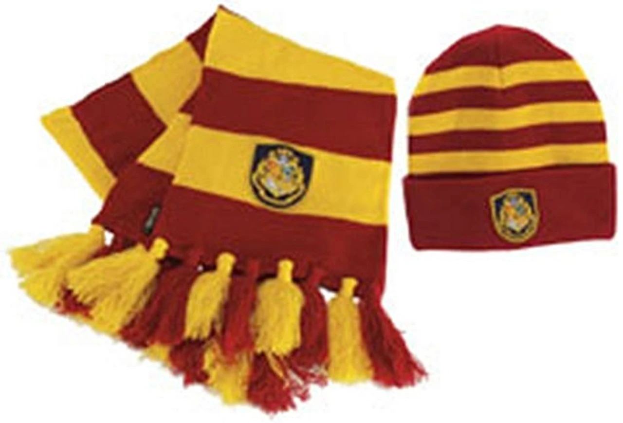 HP Hogwarts Hat And Scarf Set | Harry Potter | Hats And Headpieces 1 HP Hogwarts Hat And Scarf Set | Harry Potter | Hats And Headpieces