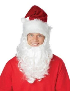 Santa Hat And Beard | Christmas | Seasonal Accessories | Consignment