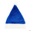 Santa Hat Plush Blue | Christmas | Seasonal Accessories