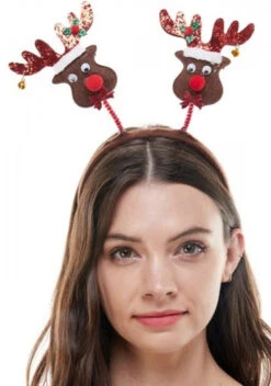 Reindeer Glitter Headband | Christmas | Hats And Headpieces