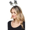 Silver Happy New Year Headband And Bowtie Set | Novelty | Hats And Headpieces