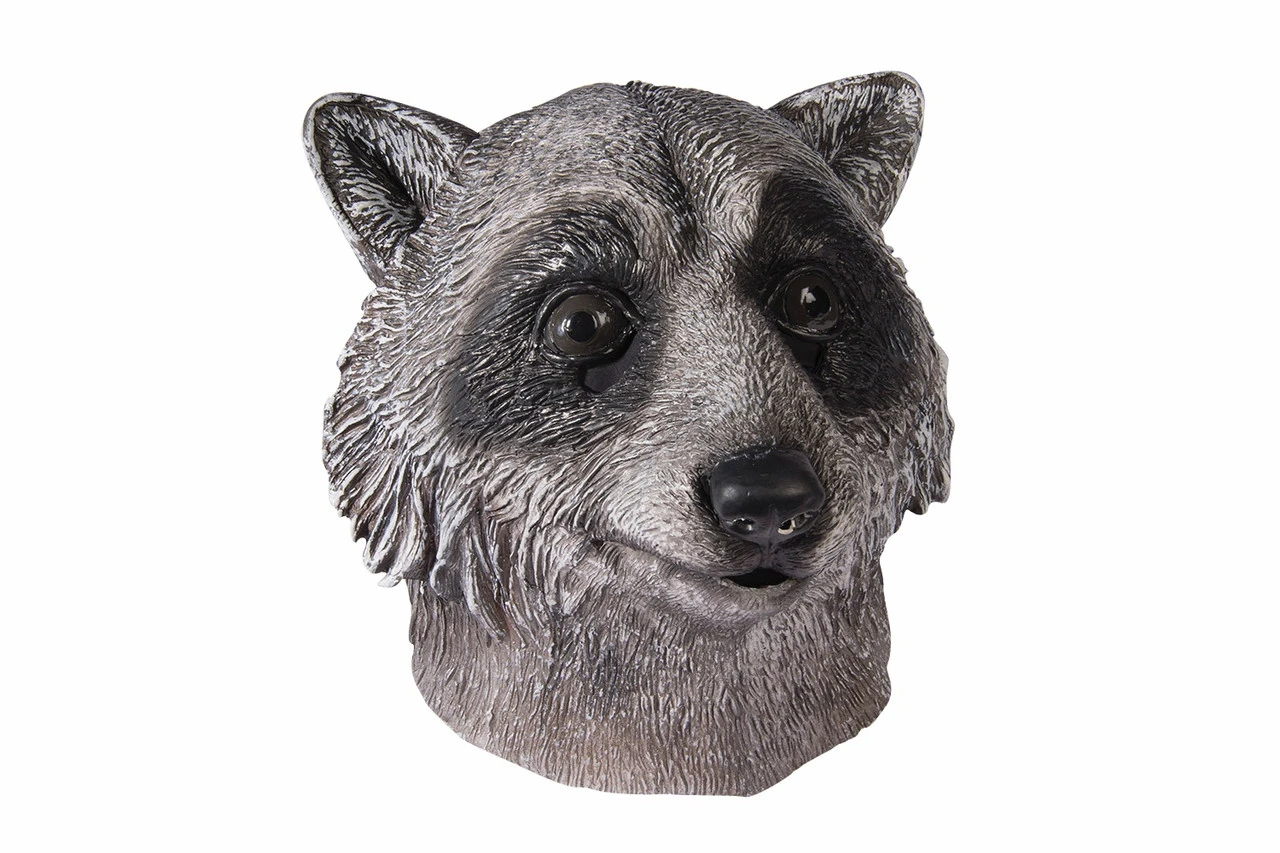 Grey Racoon Latex Mask | Animals | Accessories 1 Grey Racoon Latex Mask | Animals | Accessories