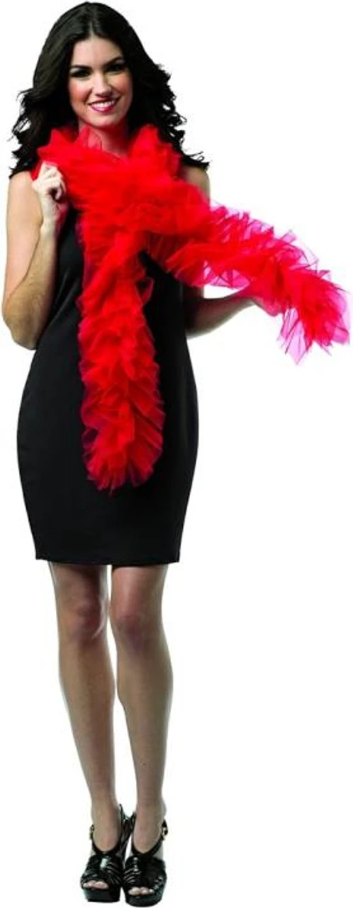 Ruffled Boa Red | Accessories | Accessories 1 Ruffled Boa Red | Accessories | Accessories