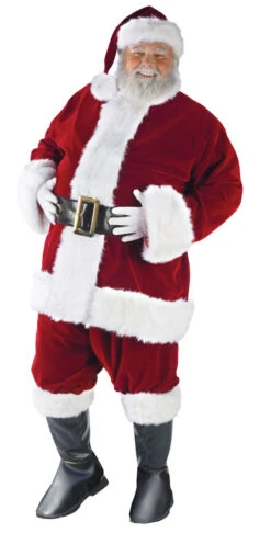 Ultra Velvet Deluxe Santa Suit XXL | Christmas | Mens Costumes