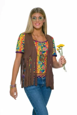 60s Hippie Fringe Vest | 1960s | Costume Pieces