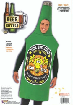 Beer Bottle Tunic Costume | Alcohol | Mens Costumes