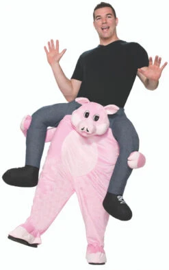 Piggyback Ride On Pig Costume | Animals | Mens Costumes