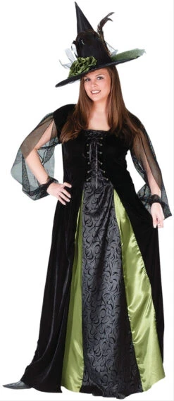 Goth Maiden Witch Plus Size Costume | Halloween | Womens Costumes