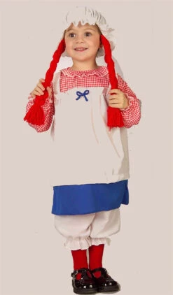 Adorable Lil Ragdoll Toddler Costume | Raggedy Ann | Childrens Costumes