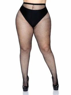 Plus Size Spandex Fishnet Tights Black | Hosiery | Legwear And Tights