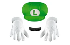 Luigi Childs Super Mario Accessory Kit | Super Mario Bros | Costume Kits
