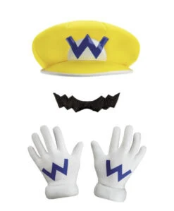 Wario Adult Super Mario Accessory Kit | Super Mario Bros | Costume Kits