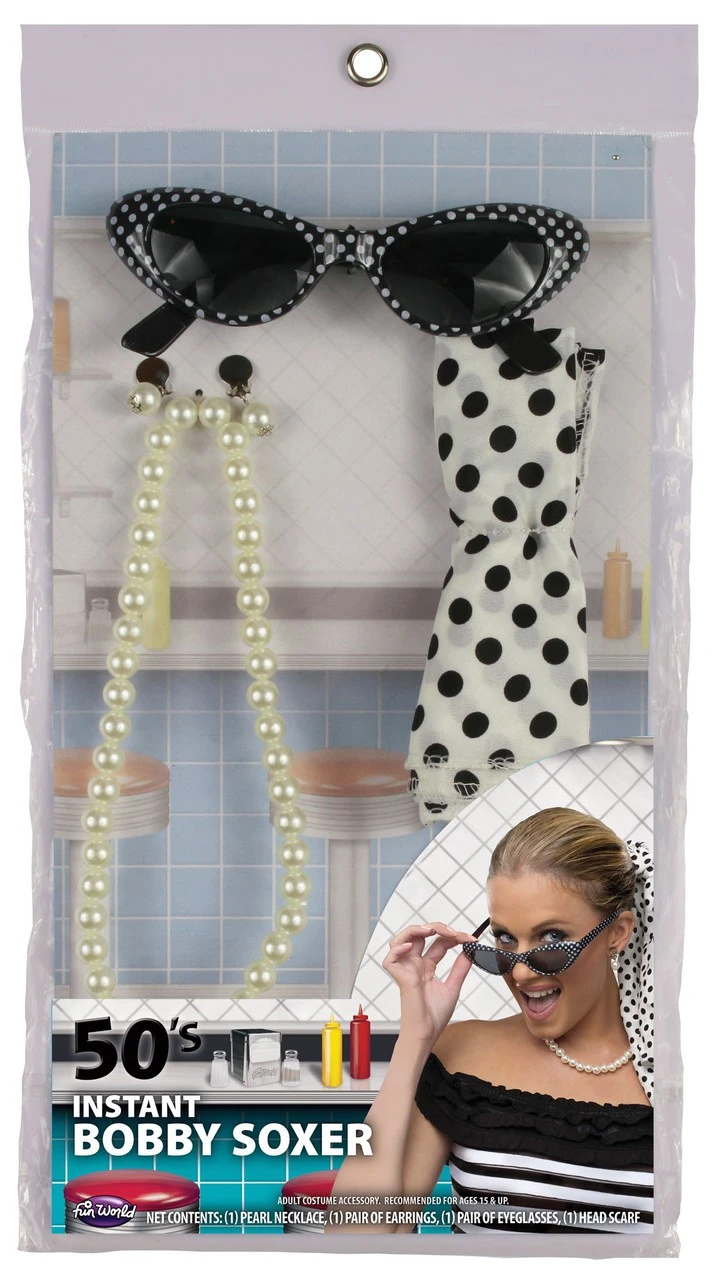 50s Bobby Soxer Kit | 1950s | Costume Kits 1 50s Bobby Soxer Kit | 1950s | Costume Kits