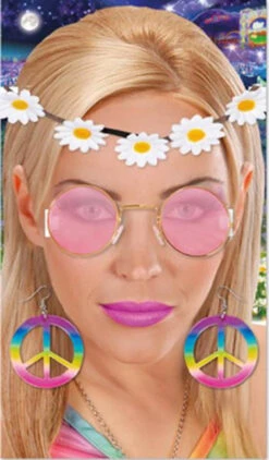 60s Hippie Peace Sign Kit | 1960s | Costume Kits