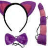 Cheshire Cat Set Accessory Kit | Alice In Wonderland | Costume Kits