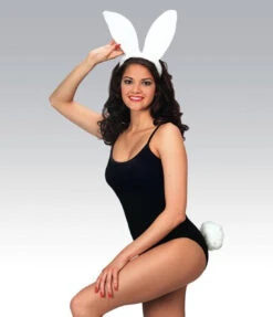 White Bunny Ears And Tail Accessory Kit | Animals | Costume Kits
