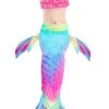 Rainbow Mermaid Pink Bikini Set | Mythical Creatures | Costume Kits