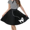 50s Children's Black Poodle Skirt | 1950s | Costume Pieces