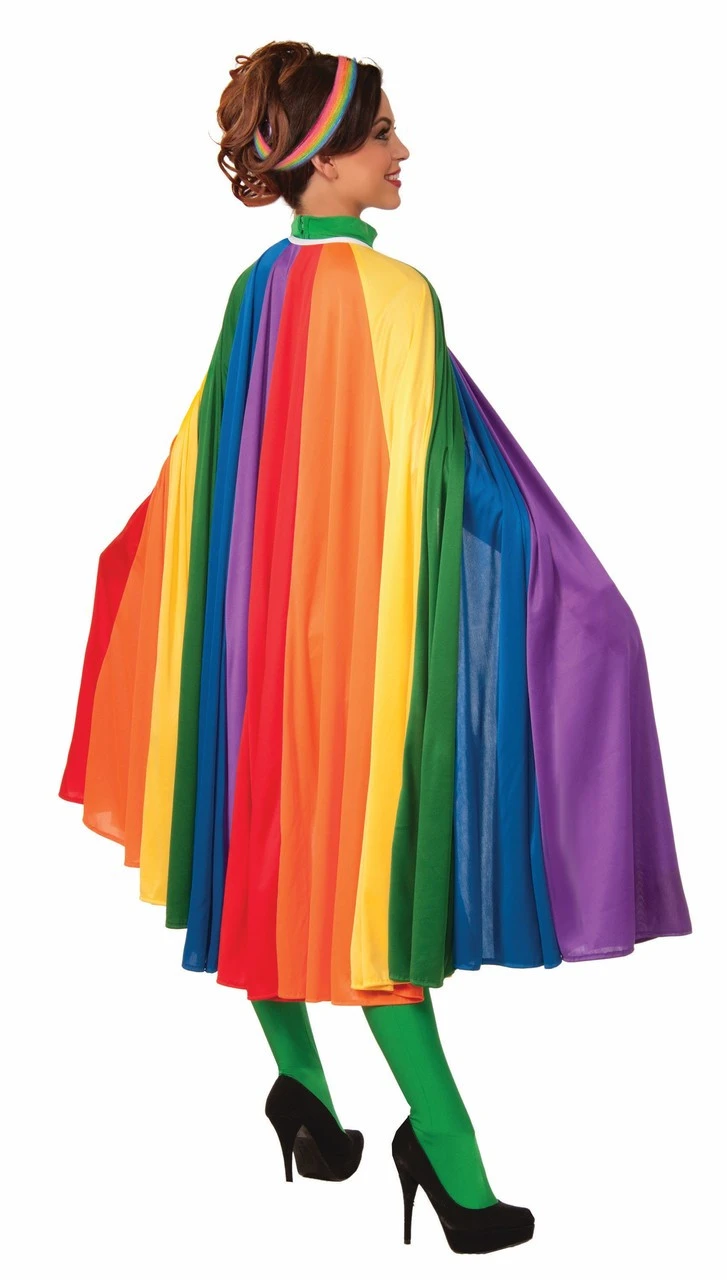 Rainbow Fantasy Pride Cape | Pride | Costume Pieces 1 Rainbow Fantasy Pride Cape | Pride | Costume Pieces
