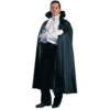 Black Taffeta Vampire Cape With Foam Collar | Classic Monsters | Costume Pieces