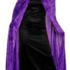 Purple Velvet Witches Cloak | Halloween | Costume Pieces