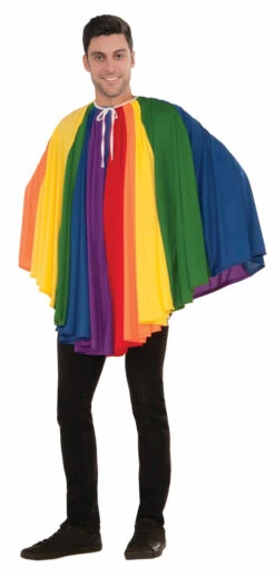Short Rainbow Cape | Pride | Costume Pieces