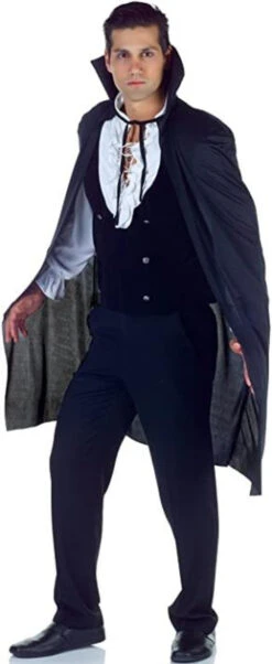 Black Cape 38 Inch | Halloween | Costume Pieces