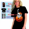 Moving Kitty Eyeball T-Shirt | Halloween | Costume Pieces