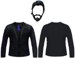 Teen's The Sniper Suit John Wick Fortnite-Style Costume Kit | Fortnite | Costume Kits