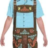 Oktoberfest Lederhosen Romper | Oktoberfest | Faux Real Shirts | Costume Pieces