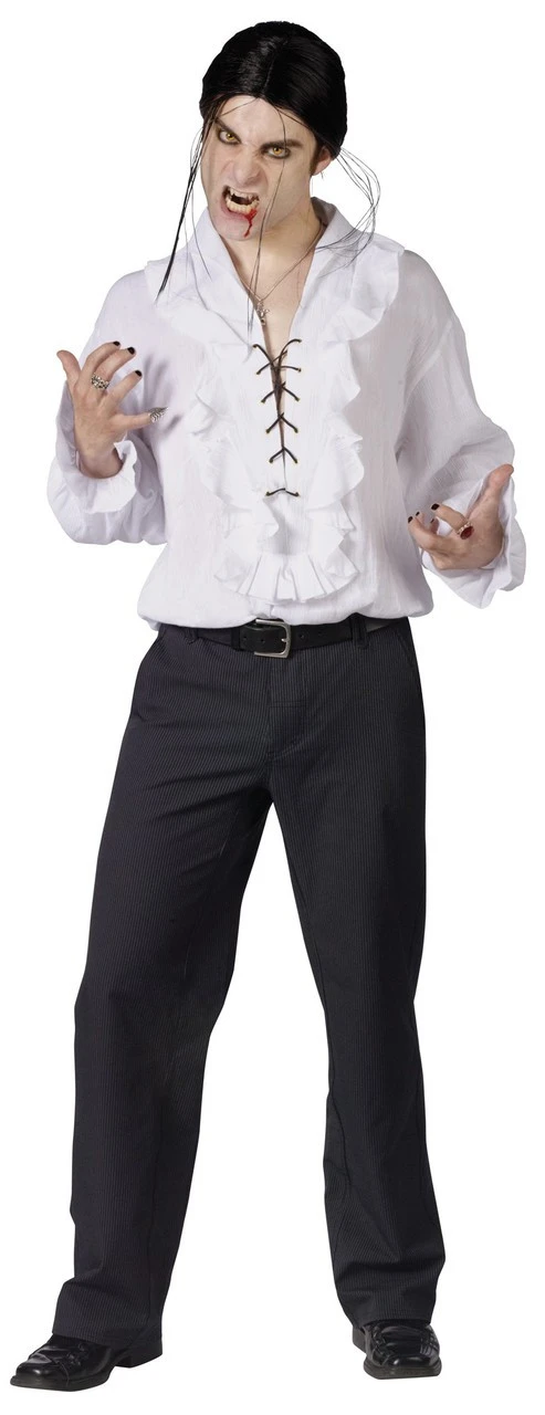 Lace Up Pirate Shirt | Pirates | Costume Pieces 2 Lace Up Pirate Shirt | Pirates | Costume Pieces - Image 2