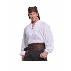 Cream Coloured Pirate Costume Shirt Plus Size | Pirates | Costume Pieces