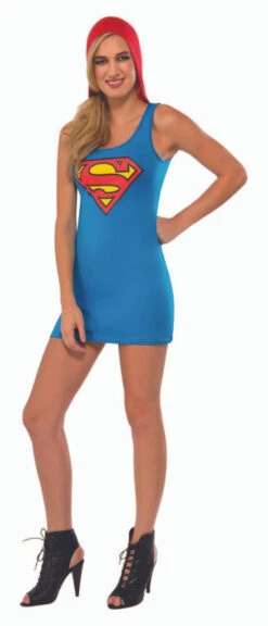 DC Supergirl Hooded Tank Dress | DC | Costume Pieces