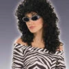 80s Wild Curl Wig Black Wig | 1980s | Wigs And Hair Pieces