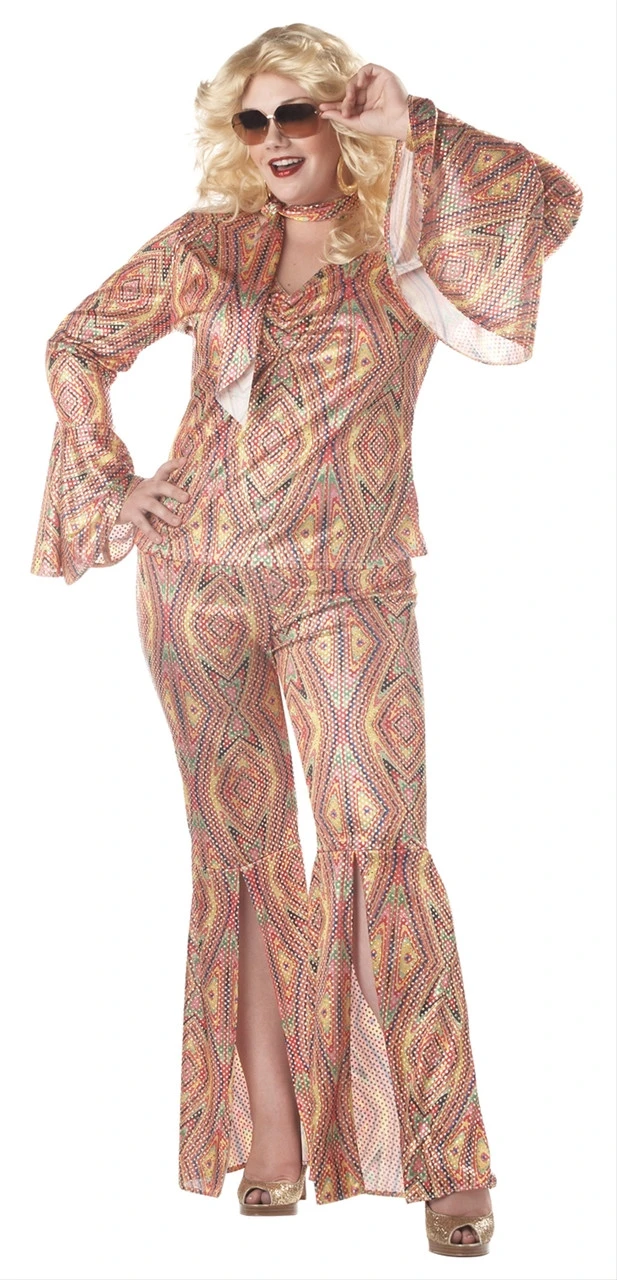 70s Discolicious Glam Plus Size Costume | 1970s | Womens Costumes 1 70s Discolicious Glam Plus Size Costume | 1970s | Womens Costumes