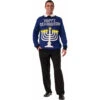 Chanukah Light Up Menorah Knitted Sweater | Hanukkah | Costume Pieces