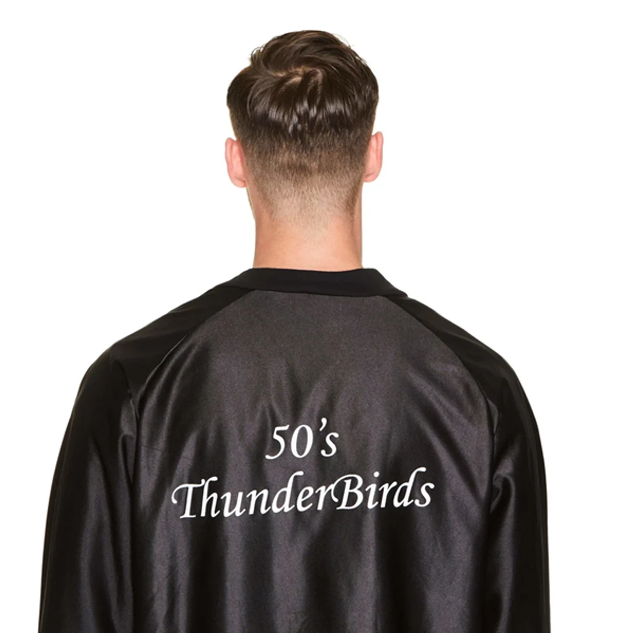 50s Rock N Roll Greaser Thunderbirds Jacket | 1950s Greaser | Costume Apparel 2 50s Rock N Roll Greaser Thunderbirds Jacket | 1950s Greaser | Costume Apparel - Image 2
