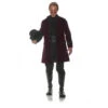 Burgundy Victorian Steampunk Frock Coat Plus Size | Steampunk | Costume Pieces