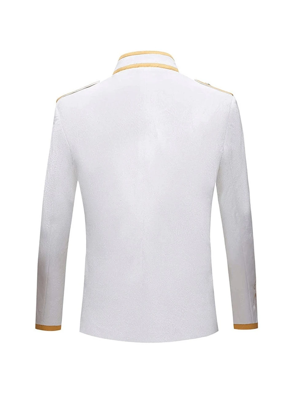 Royal Prince Embroidered White Jacket | Renaissance | Costume Pieces 2 Royal Prince Embroidered White Jacket | Renaissance | Costume Pieces - Image 2