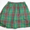 Green Plaid School Girl Skort | Novelty | Costume Pieces