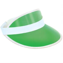 Green Bankers Poker Dealer Visor | Hats And Headpieces