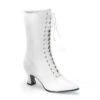 White Wedding Victorian Boots | Victorian | Costume Footwear