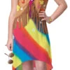 60s Groovy Flower Girl Hippie Costume | 1960s | Childrens Costumes