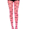 Pink Spandex Mustache/Moustache Pantyhose | Legwear | Legwear And Tights