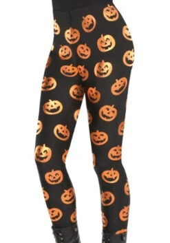 Halloween Leggings - Pumpkin | Halloween | Legwear And Tights