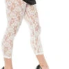 80s Lace Leggings White | 1980s | Legwear And Tights