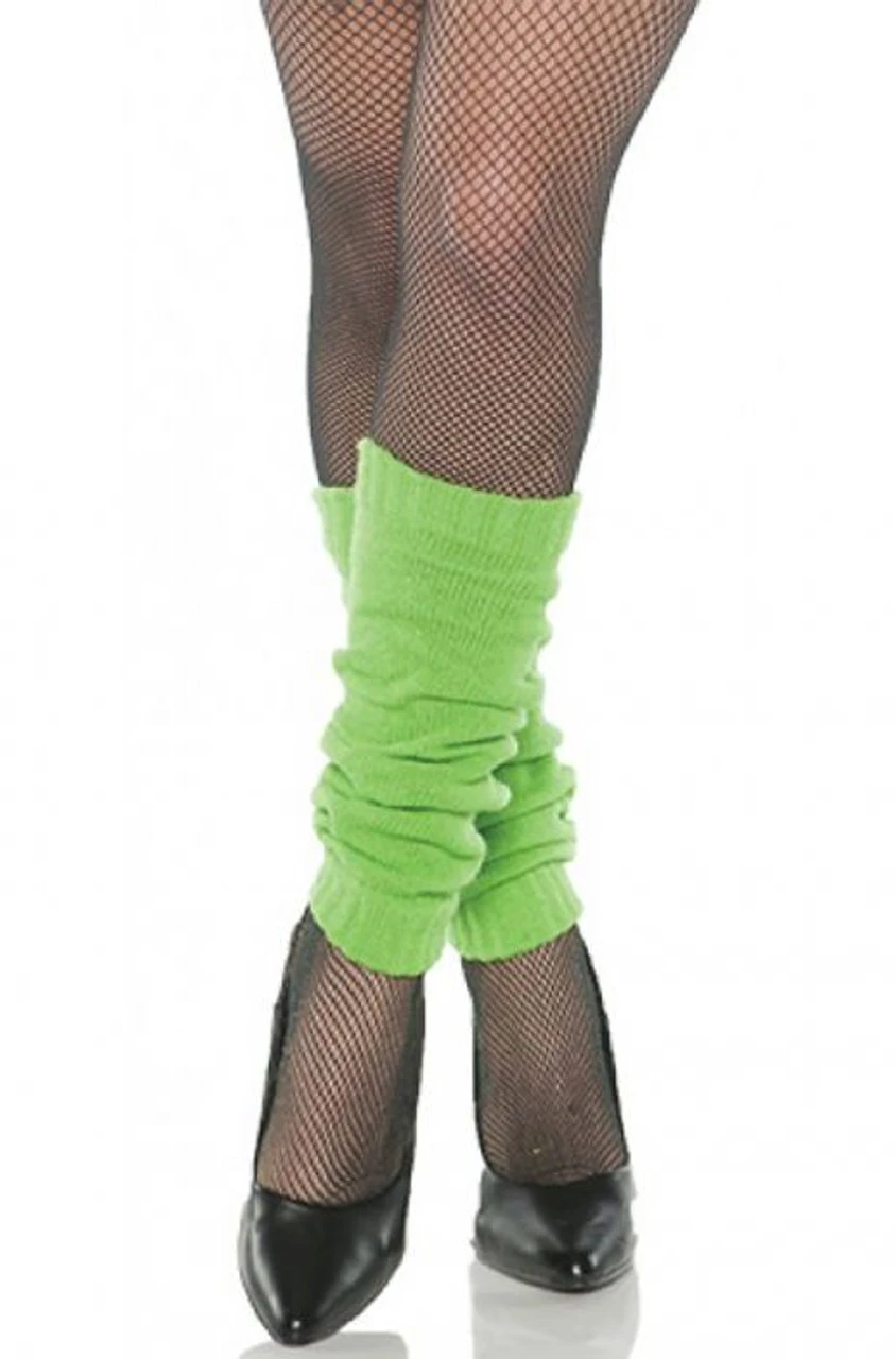 80s Neon Green Leg Warmers | 1980s | Legwear And Tights 1 80s Neon Green Leg Warmers | 1980s | Legwear And Tights